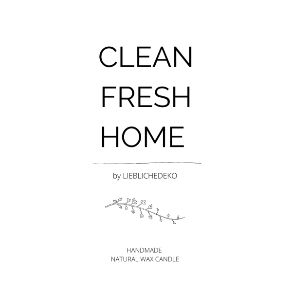 Clean fresh home